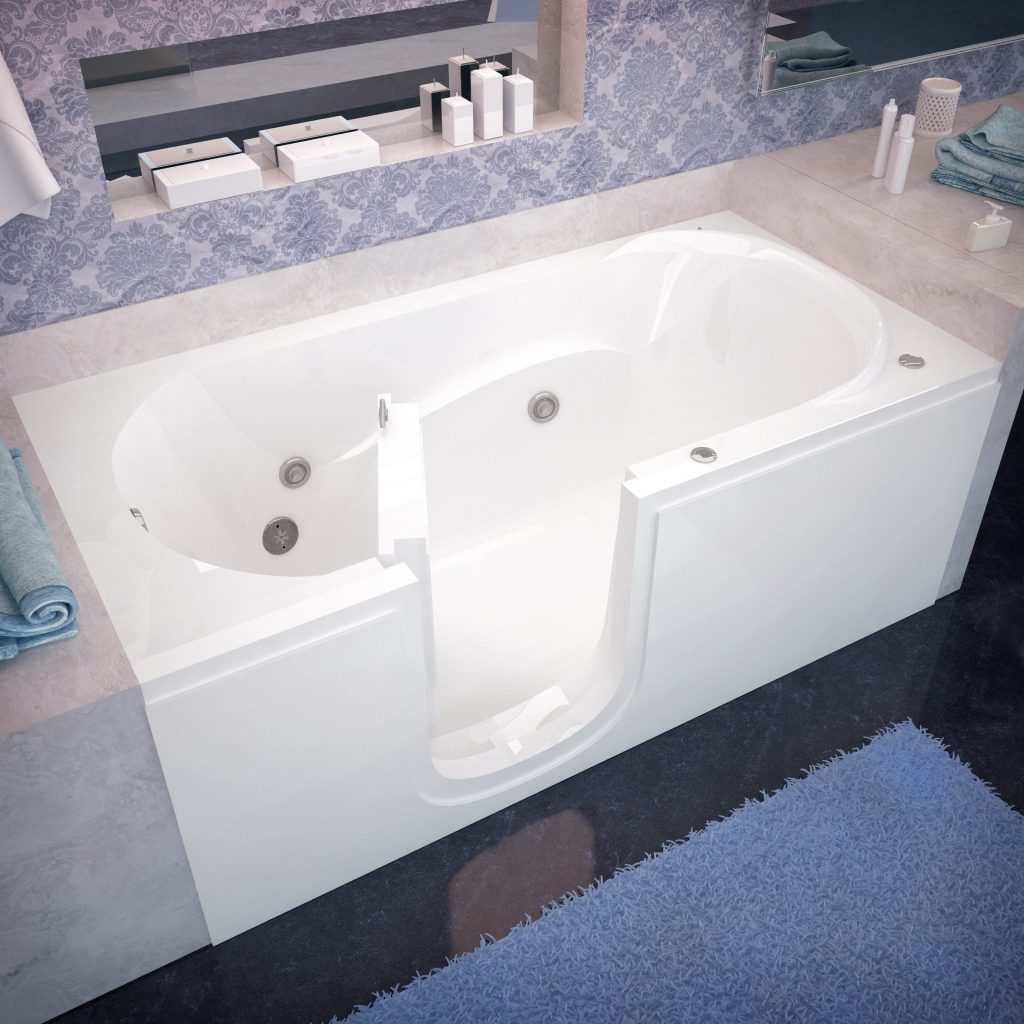 HD SERIES 3060SI AcuStream Jetted Stepin Bathtub Universal Tubs
