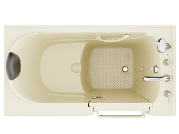 c6egeelb2fjwqyyrnnjh Safe Premier 53 - 60 in x 28 in. Right Drain Soaking Walk-in Tub in Biscuit