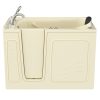 Safe Deluxe 52 in x 30 in Left Drain Quick FIll Walk-In Air Tub Biscuit