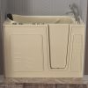 Safe Premier 52 in x 30 in Right Drain Quick FIll Walk-In Dual Tub with Fast Drain Biscuit