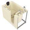 Safe Premier 52 in x 30 in Right Drain Quick FIll Walk-In Dual Tub with Fast Drain Biscuit