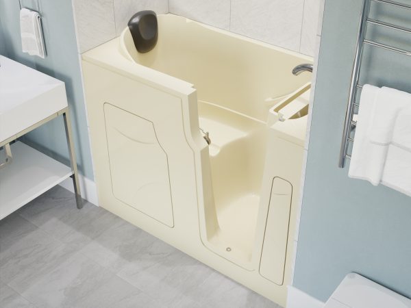 p0tduezzt8ius9mdk9hl Safe Premier 53 - 60 in x 28 in. Right Drain Soaking Walk-in Tub in Biscuit