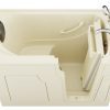 ttolefjka4exhjgsvvam Safe Premier 53 - 60 in x 28 in. Right Drain Soaking Walk-in Tub in Biscuit