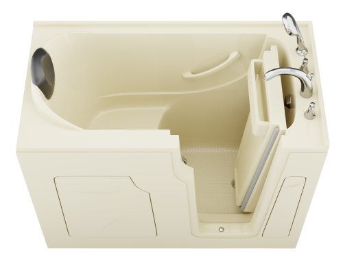 ttolefjka4exhjgsvvam Safe Premier 53 - 60 in x 28 in. Right Drain Soaking Walk-in Tub in Biscuit