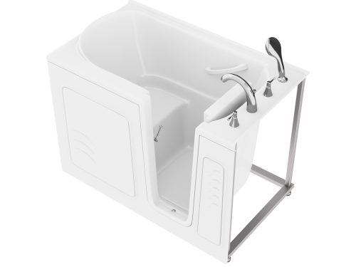 x2owzvy3tncxcvslpiok HD Series 53 in L x 30 in W Right Drain Quick Fill Walk-in Soaking Bathtub in White