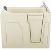 xzqpxtugs8qf7akpqwoj Safe Premier 53 - 60 in x 28 in. Right Drain Soaking Walk-in Tub in Biscuit