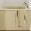 Universal Collection 30 in. L x 52 in. W Whirlpool Jetted Bathtub with Right Drain in Biscuit with Powered Fast Drain